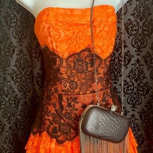 FIESTA dress size small 4-6 Halloween corset tutu